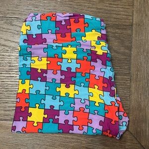 LulaRoe Leggings - Unicorn Puzzle Piece